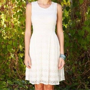 NWT Matilda Jane Smile Sweetly cream lace dress